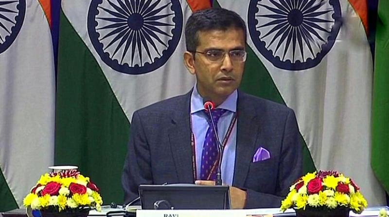 MEA spokesperson Raveesh Kumar said, We want that our Commission in Islamabad functions smoothly, the officials are not harassed, their work is not obstructed and that the Vienna Convention of Diplomatic Relations, 1961 is abided by. (Photo: ANI | Twitter)
