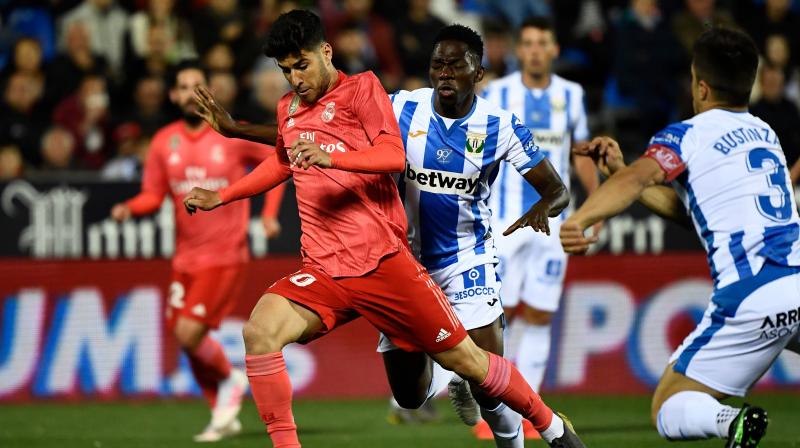 La liga: Madrid falters at Leganes, draws 1-1