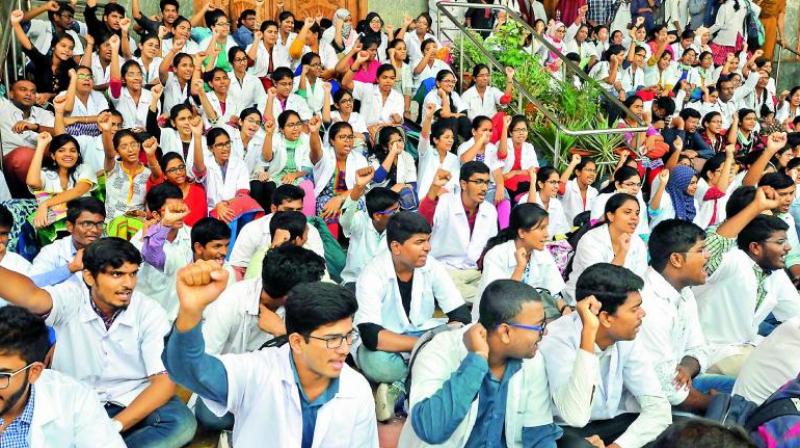 Hyderabad: Doctors strike hits medical services