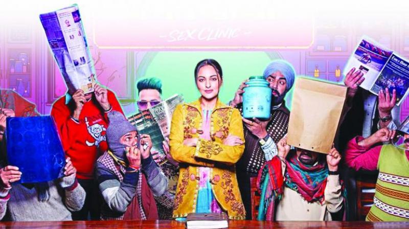 Khandaani Shafakhana movie review: Bold, but with not enough laughs