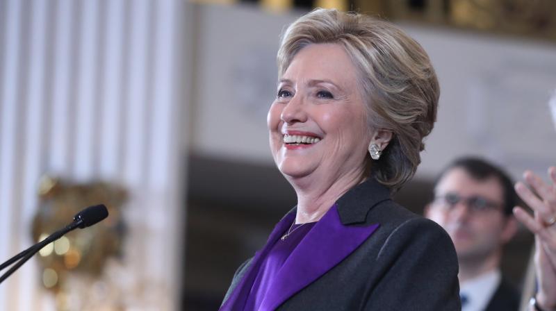 Hillary Clinton speaks in New York, Wednesday. (Photo: AP)