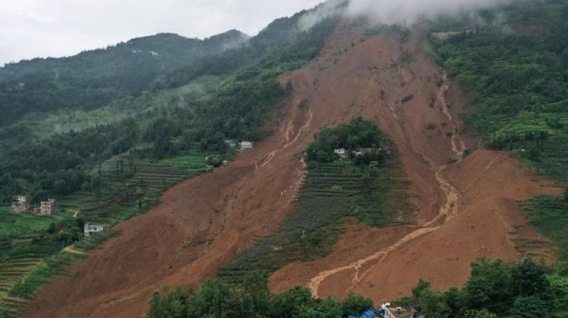 China: 16 killed in landslides, 30 missing
