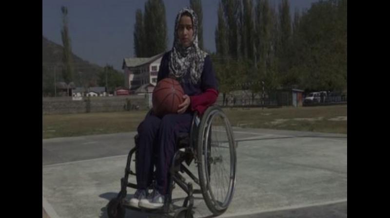 Ishrat Rasheed becomes 1st female Kashmiri specially-abled intl basketball player
