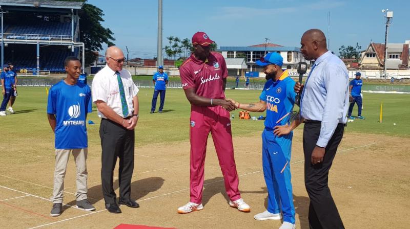 Ind vs WI 3rd ODI: West Indies win toss, elect to bat