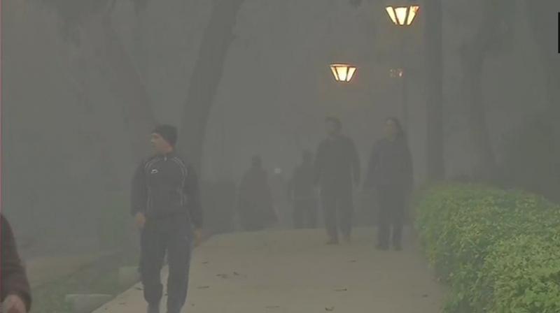 Thirteen areas in Delhi recorded severe air quality and 23 recorded very poor air quality, according to data of the Central Pollution Control Board (CPCB). (Photo: ANI | Twitter)