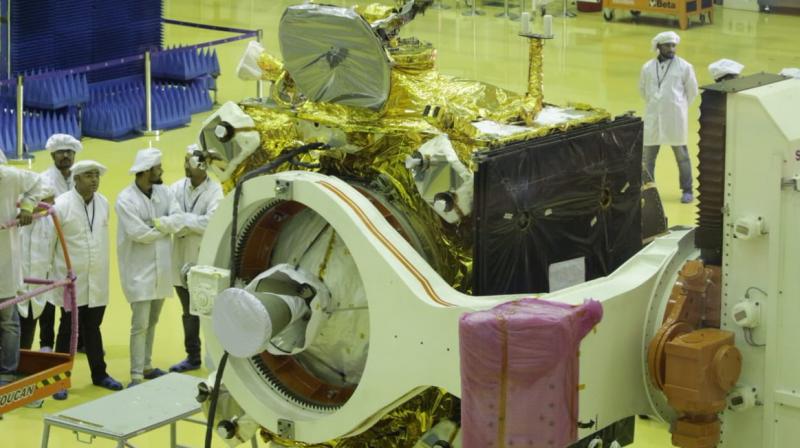 The Chandrayaan-2 has three modules Orbiter, Lander and Rover. (Photo: ANI)