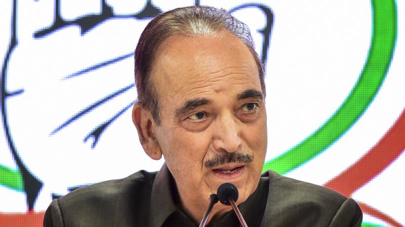Ghulam Nabi Azad says things are not normal in Kashmir