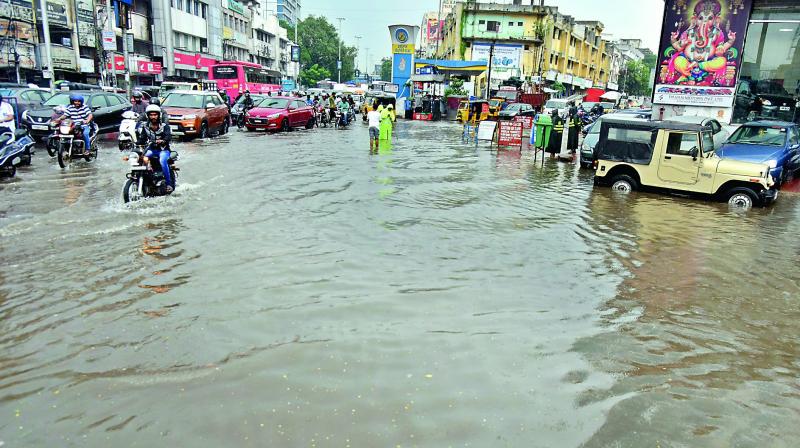 Hyderabad: On way out, rain hits hard