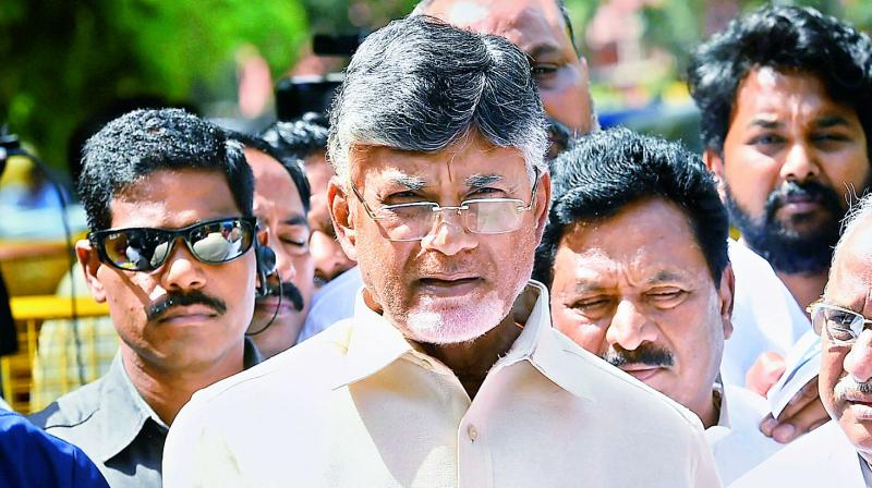 Chandrababu Naidu says 1.75per cent of EVMs replaced