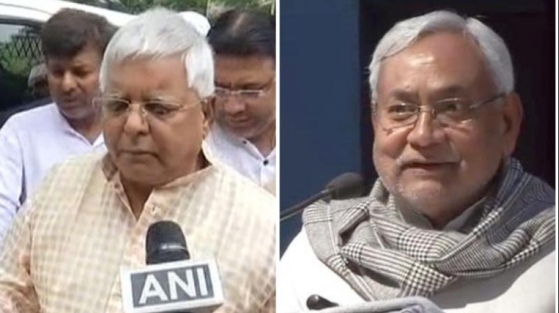 Arrow marks violence, lalten lights up everyone: Lalu slams Nitish over party symbol