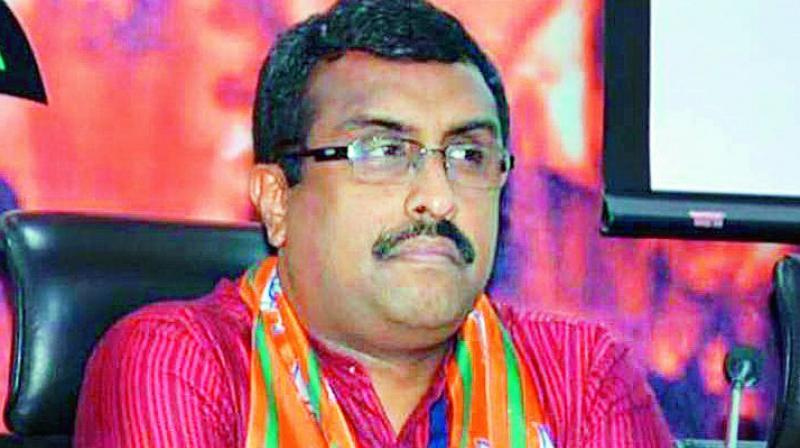 Cong \banking on lies\, might win election in Pakistan: Ram Madhav