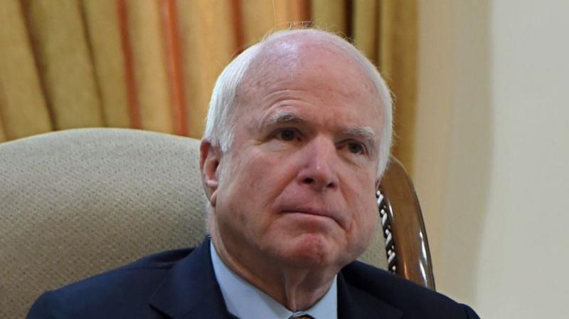 McCain has been fighting an aggressive form of brain cancer for more than a year. (Photo: AFP)