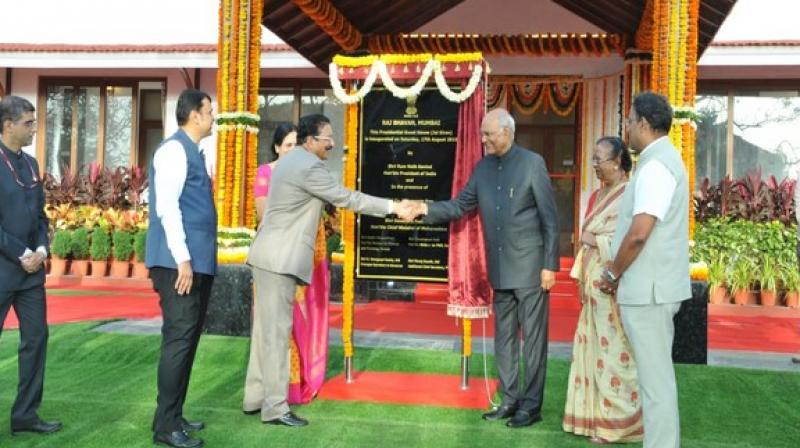 President Kovind inaugurates presidential guest house in Mumbai