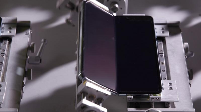 Watch | Samsung shows off Galaxy Fold display folding test