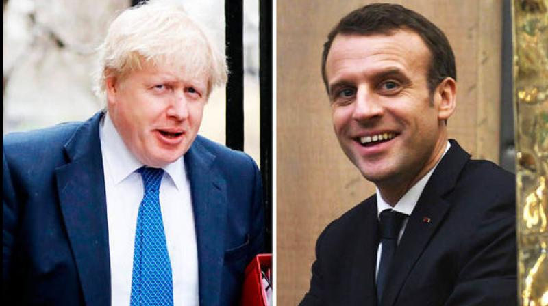 Boris Johnson to hold frank Brexit talks with Macron in Paris