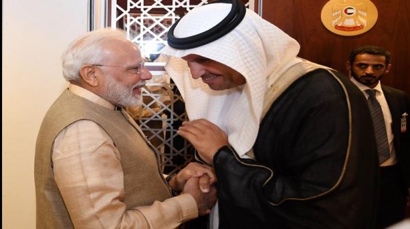 UAE can be India\s \valuable partner\ to achieve USD 5 tn economy: Modi
