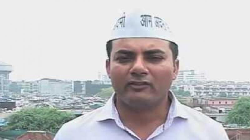 AAP MLA Som Dutt was on Thursday taken into custody to serve a six-month jail term for assaulting a man with a base ball bat during campaigning for 2015 Assembly elections after a Delhi court dismissed his appeal against the sentence. (Photo: File)