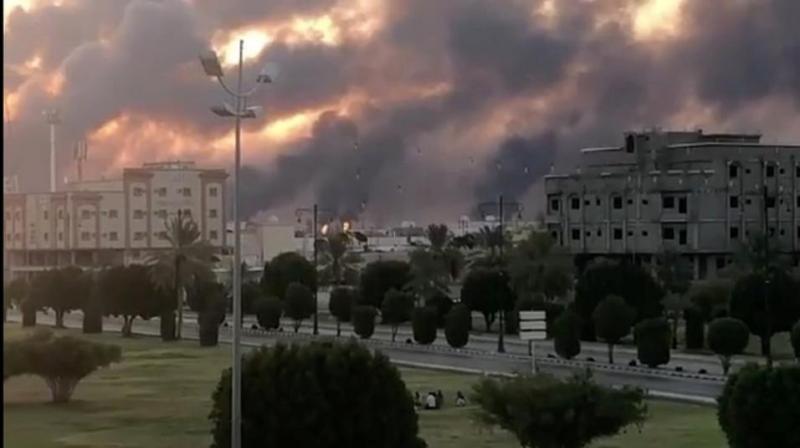 Yemeni rebels claim drone attacks on Saudi Arabia\s Aramco oil plants