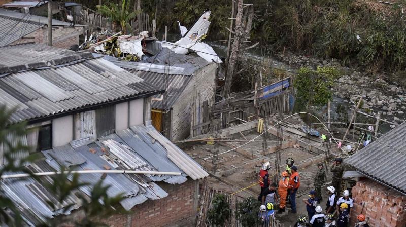 7 dead, 3 injured in Colombia plane crash