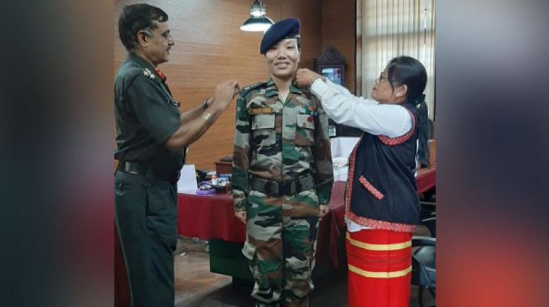 Ponung Doming becomes Arunachal\s first woman Lieutenant Colonel