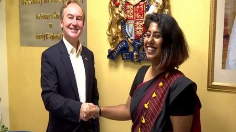 Bengaluru-based journalism student becomes British Deputy High Commissioner for a day
