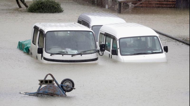 11 dead, thousands in shelters as typhoon hagibis hammers Japan