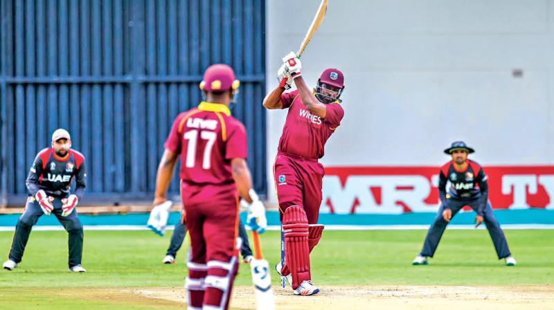 Gayle clubbed 11 sixes and seven fours in an electrifying 91-ball 123. (Photo: DC File)
