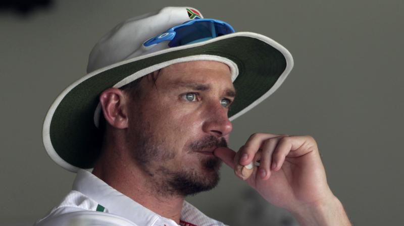 It has been learnt that Dale Steyn has damaged a tissue and will be out for a minimum period of four to six weeks which effectively rules him out of the ongoing Test series against the visiting Indian team. (Photo: AP)