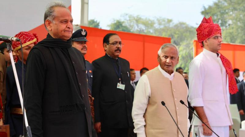 Ashok Gehlot is the fourth leader to become chief minister of Rajasthan for a third time. (Photo: Twitter | @ashokgehlot51))