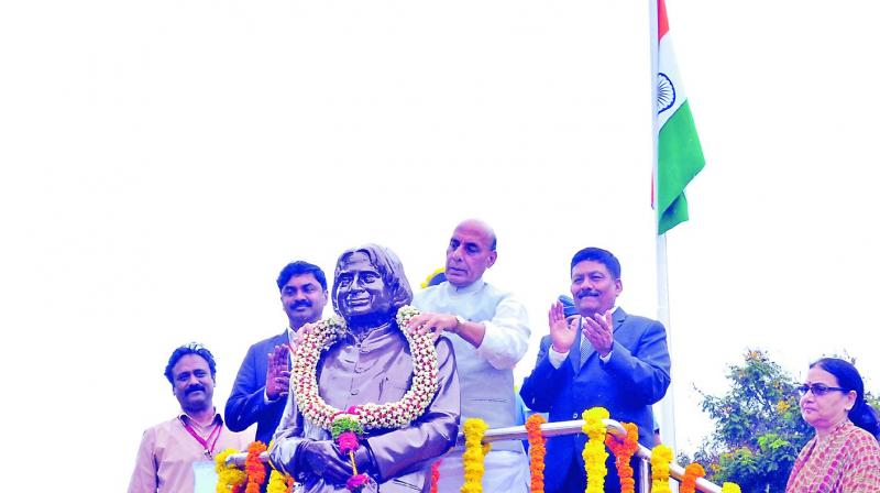 Fire power helped unity against terror: Rajnath Singh