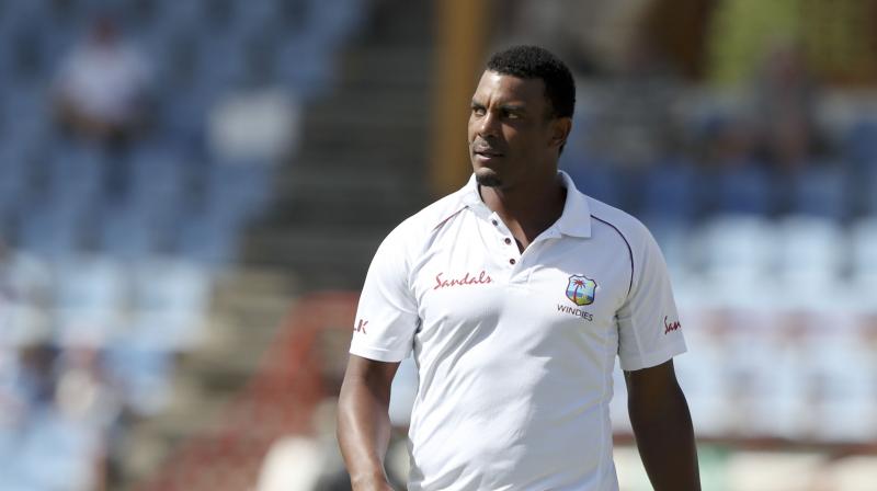 West Indies fast bowler Shannon Gabriel was Wednesday suspended for four one-day internationals after breaching the International Cricket Councils code of conduct over comments made to Englands Joe Root. (Photo: