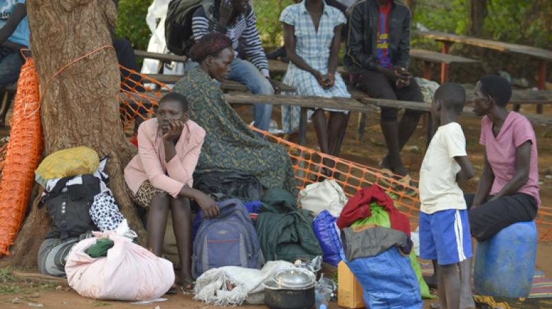 Uganda currently hosts more than 832,000 refugees from South Sudan, including over 270,000 in the Bidibidi refugee camp which in eight months has gone from an empty patch of land to the worlds biggest refugee camp. (Photo: Representational/AP)