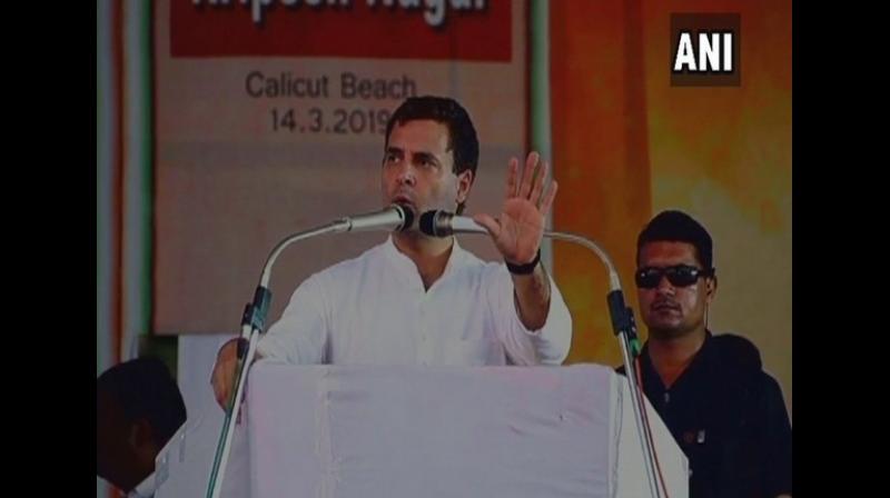 BJP, CPI(M) use violence which is weapon of the weak: Rahul in Kerala
