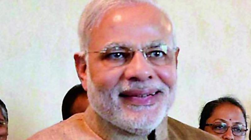 PM Narendra Modi\s pictures removed from government websites
