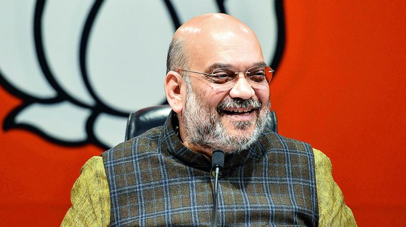 Amit Shah files his first LS nomination