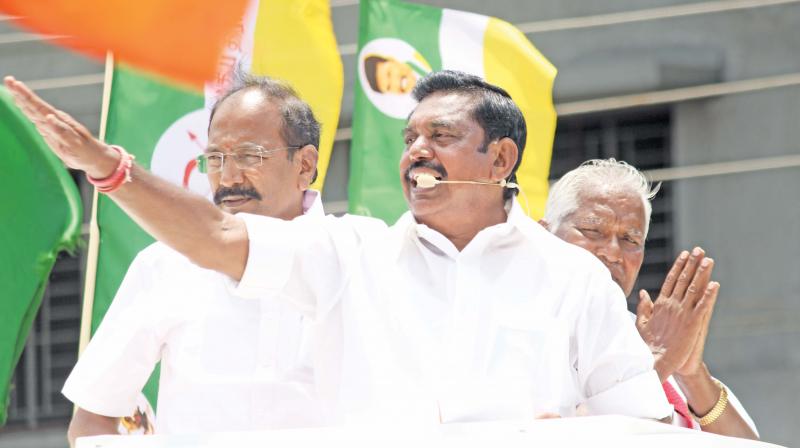 M K Stalin lacks etiquette, says CM Edappadi K Palaniswami