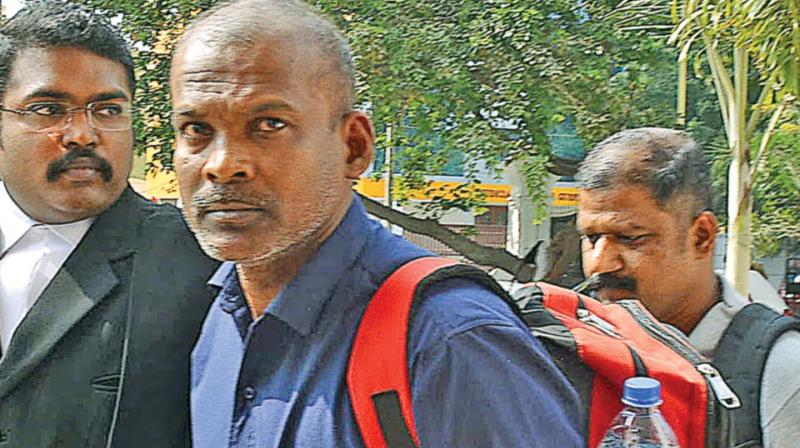 The two main accused appear at the Egmore court on Friday. (Image DC)