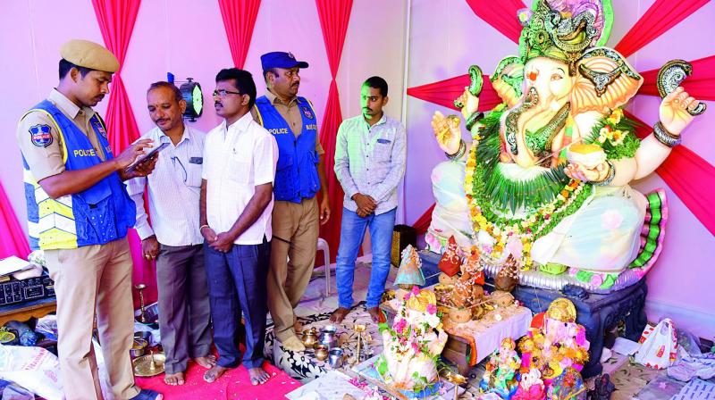 4,651 Ganesha idols geotagged in Warangal