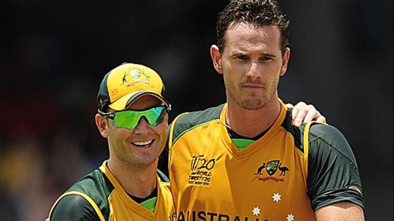 Shaun Tait, who bowled with an unusual slinging action, represented Australia in all three formats, playing three Tests, 35 ODIs and 21 Twenty20 internationals. (Photo: AFP)