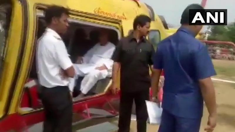 Naveen Patnaik\s chopper checked by flying squad in Rourkela