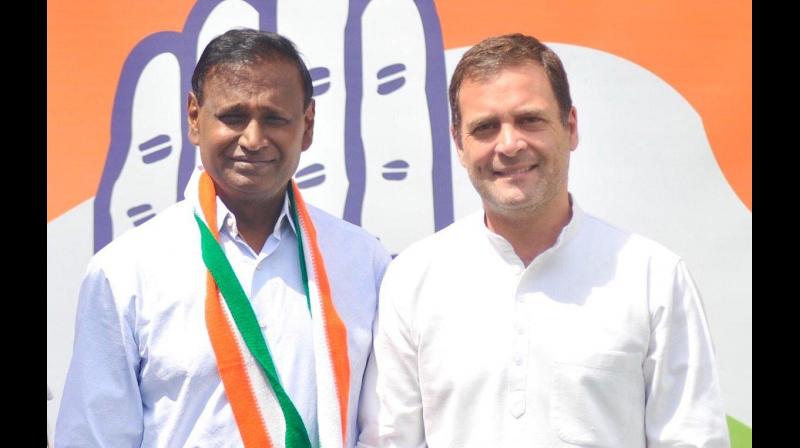 Changing loyalties: Disgruntled MP Udit Raj leaves BJP, joins Congress