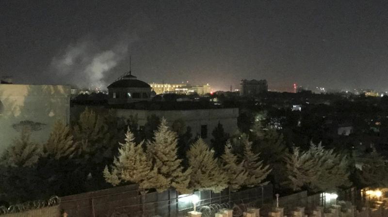 Rocket blast at US Embassy in Kabul two minutes into 9/11 anniversary