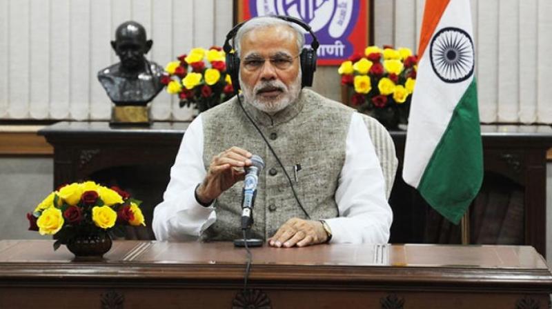 Prime Minister Narendra Modi on Sunday addressed the nation in the 34th episode of the monthly Mann Ki Baat programme. (Photo: PTI)