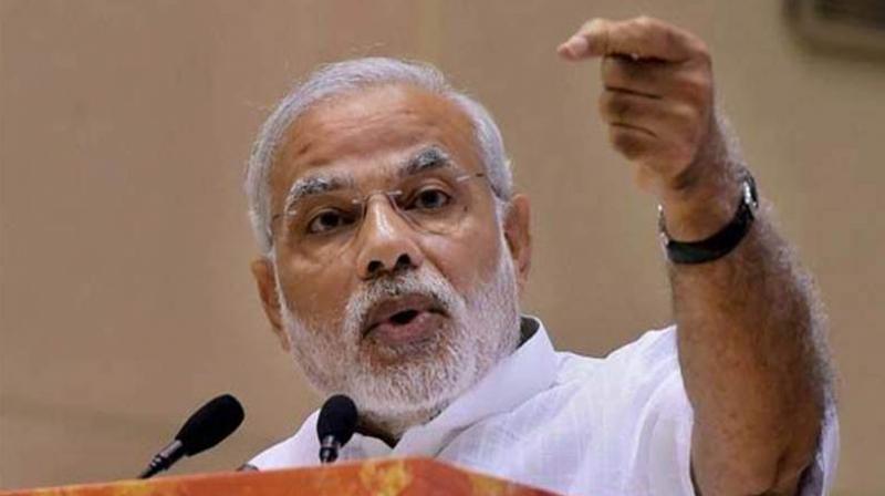 Prime Minister Narendra Modi on Wednesday saluted all those who participated in the historic movement in 1942 under the leadership of Mahatma Gandhi. (File photo)