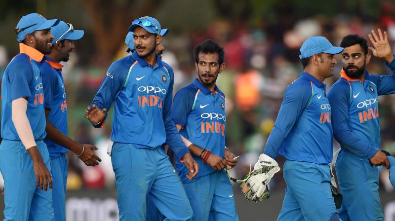 While Indias strong point has been the top-order batting, with Shikhar Dhawan and Virat Kohli starring in the previous match, the Men in Blue also possess one of the strong bowling attacks in ODIs, with most of the bowlers stepping up, including Axar Patel, who finished with 3-34 in the first ODI.  (Photo: AP)