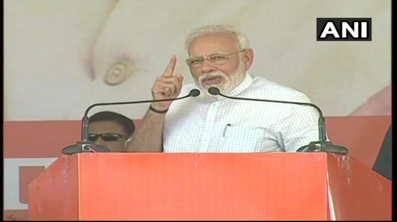 The past 100 days were the days of change, determination, improvement, and good intention, PM Modi said, (Photo: ANI)