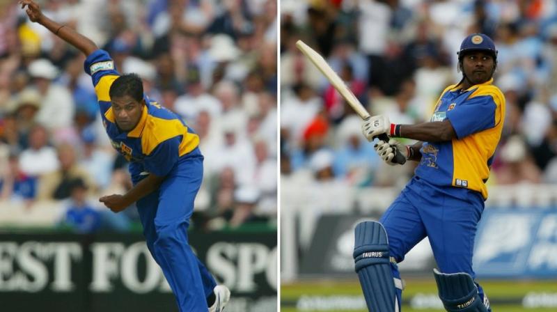 Avishka Gunawardene was a head coach and Nuwan Zoysa was a fast bowling coach of the Sri Lankan players. (Photo: ICC/Twitter)