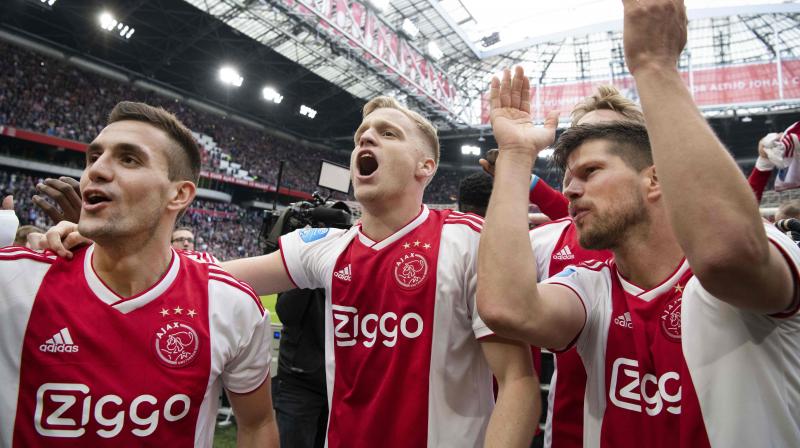 Ajax round out the season with a trip to second-bottom De Graafschap on Wednesday while PSV host Heracles. (Photo: AFP)