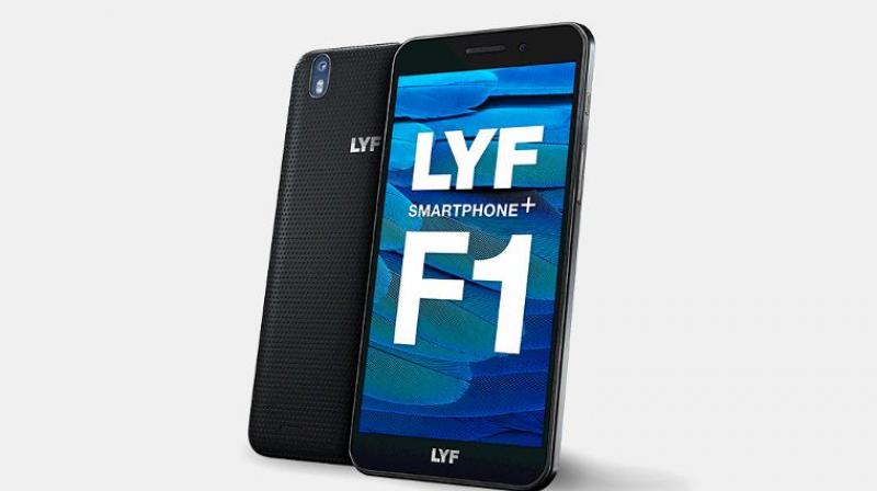 Reliance has launched its latest smartphone LYF F1 priced at Rs 13,399.