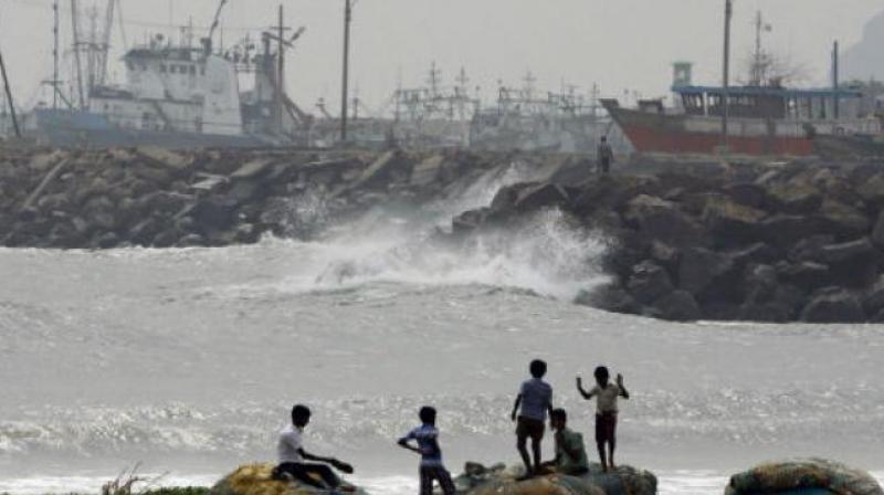 Squally winds reaching a speed of 65 kmph would prevail along and off the Tamil Nadu and Puducherry coasts from Thursday. (Representational image)